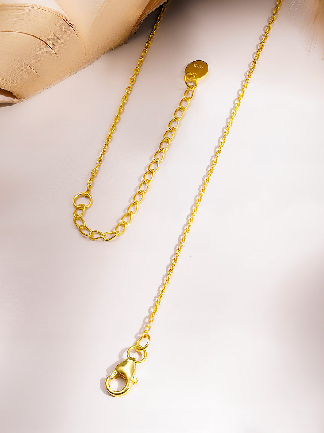 925 Fine Silver Cushion Halo Diamond Pendant Necklace Length-21 cm : Width-1 cm