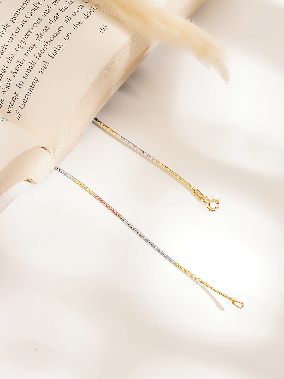 925 Fine Silver Sleek Choker Necklace Length-19 cm : Width-0.2 cm
