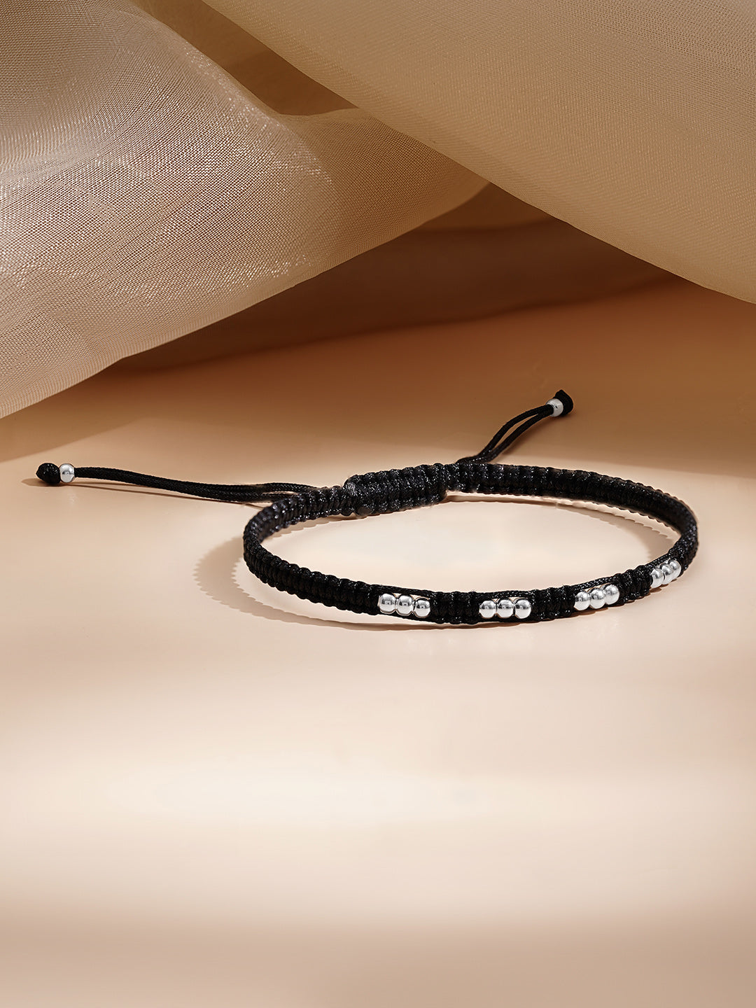 925 Fine Silver Lucky Charm Bracelet Length-15 cm : Width-0.3 cm
