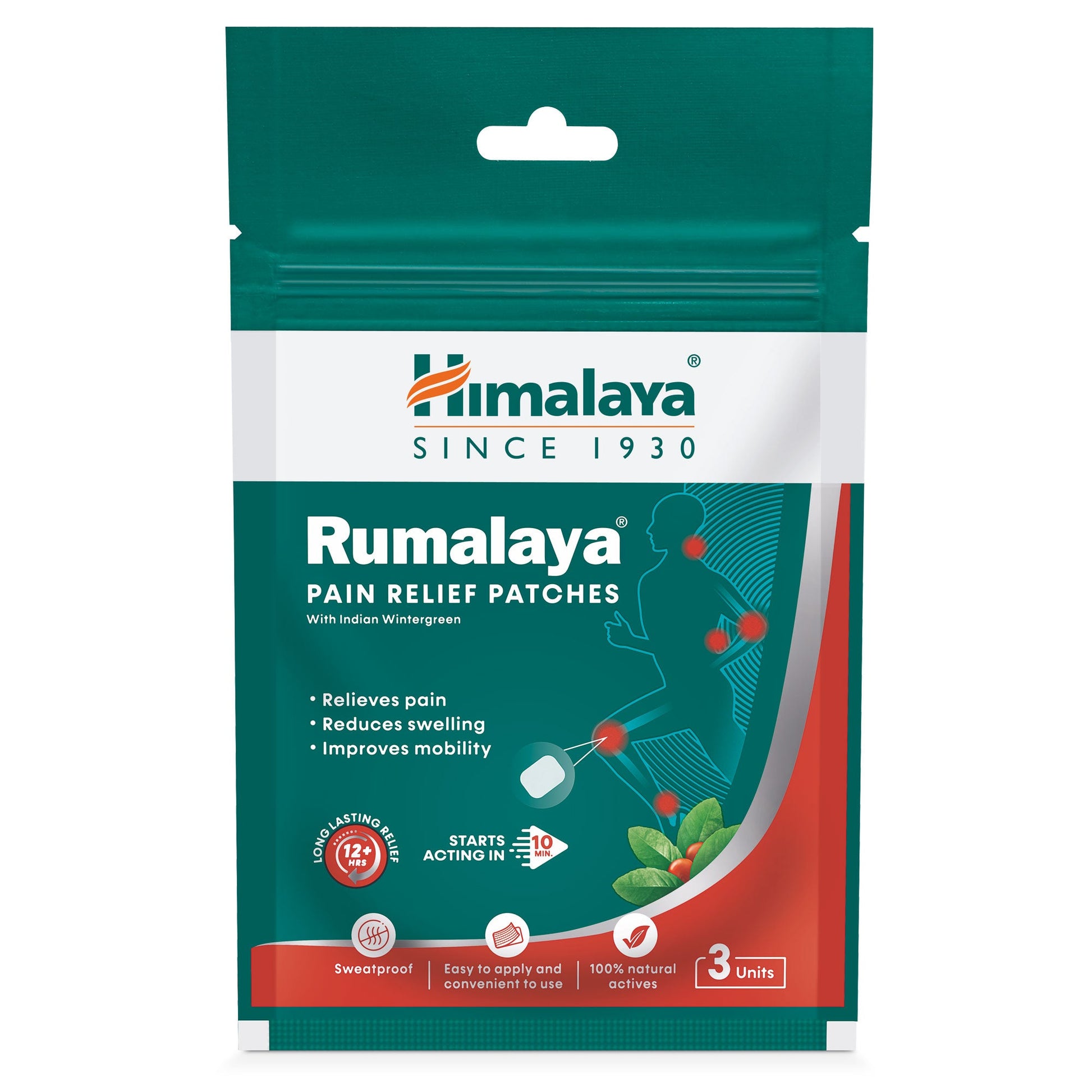 【Himalaya】 Rumalaya Pain Relief Patches｜ルマルアヤパインレルイーフパトチェス