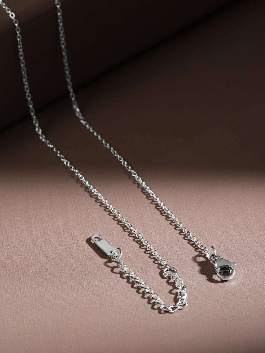 Eternal Heart Pendant Chain Silver