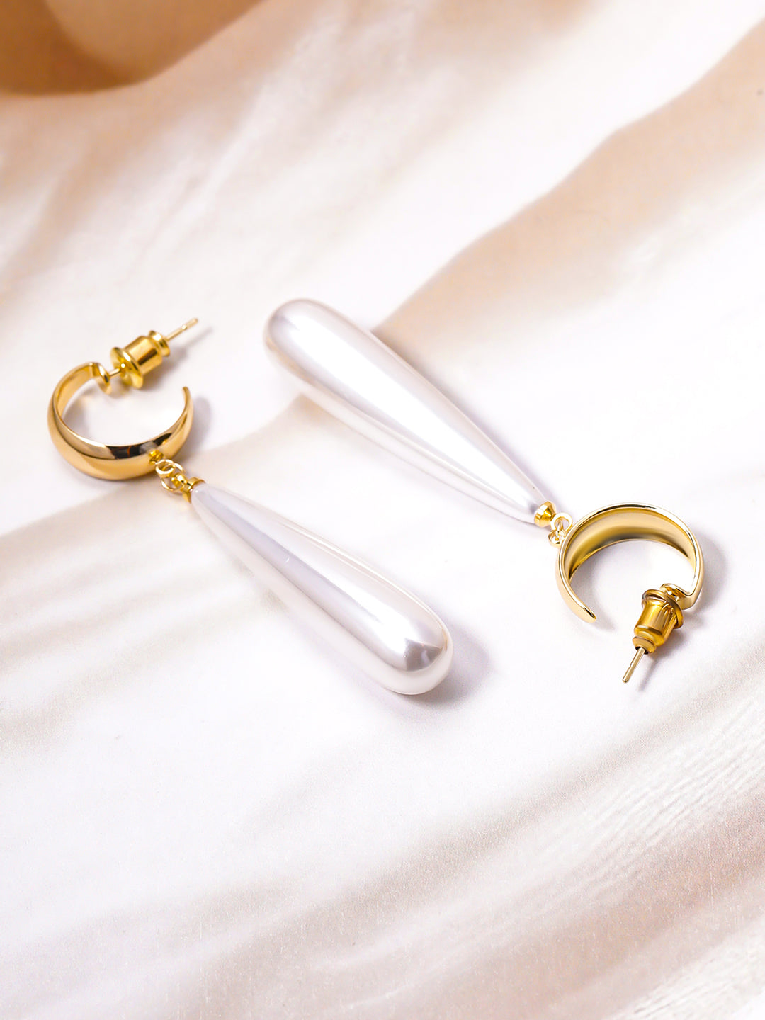 【Rubans】 Pearl Dewdrop Earrings｜パール デュードロップ イヤリング