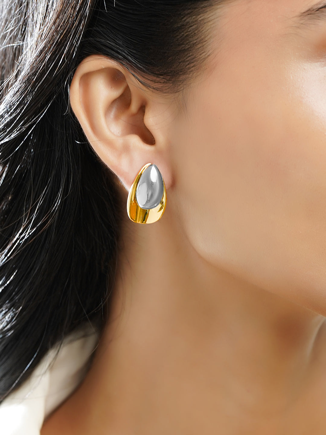 Western Touch Dual Tone Studs フリーサイズ