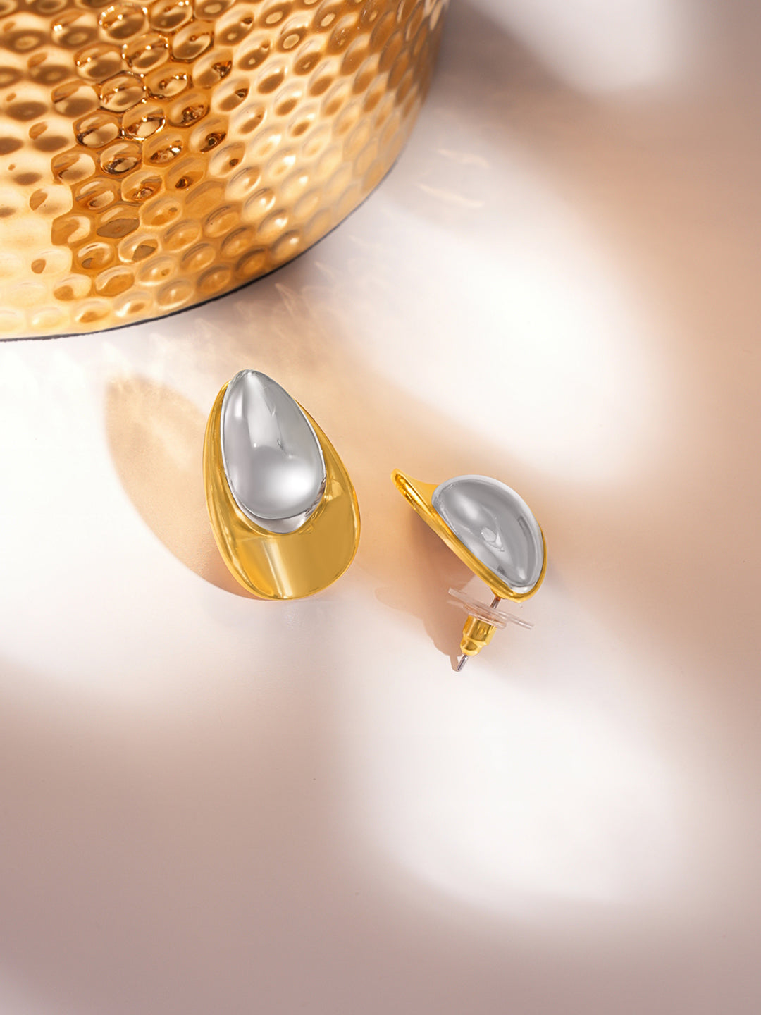 Western Touch Dual Tone Studs フリーサイズ