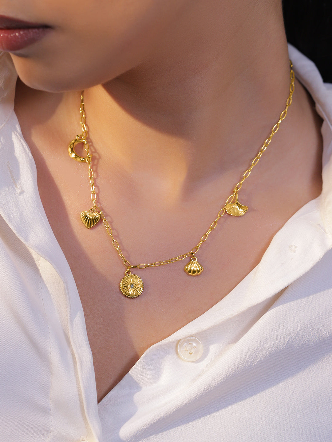 Dreamy Charms Necklace Chain フリーサイズ