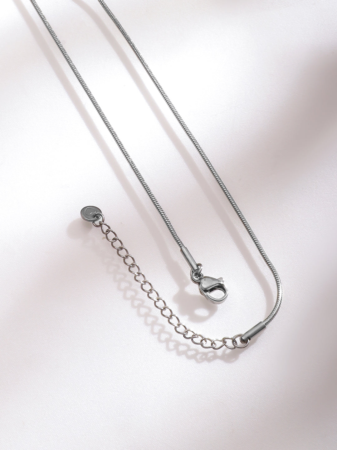 Eternal Heart Charms Chain Necklace フリーサイズ