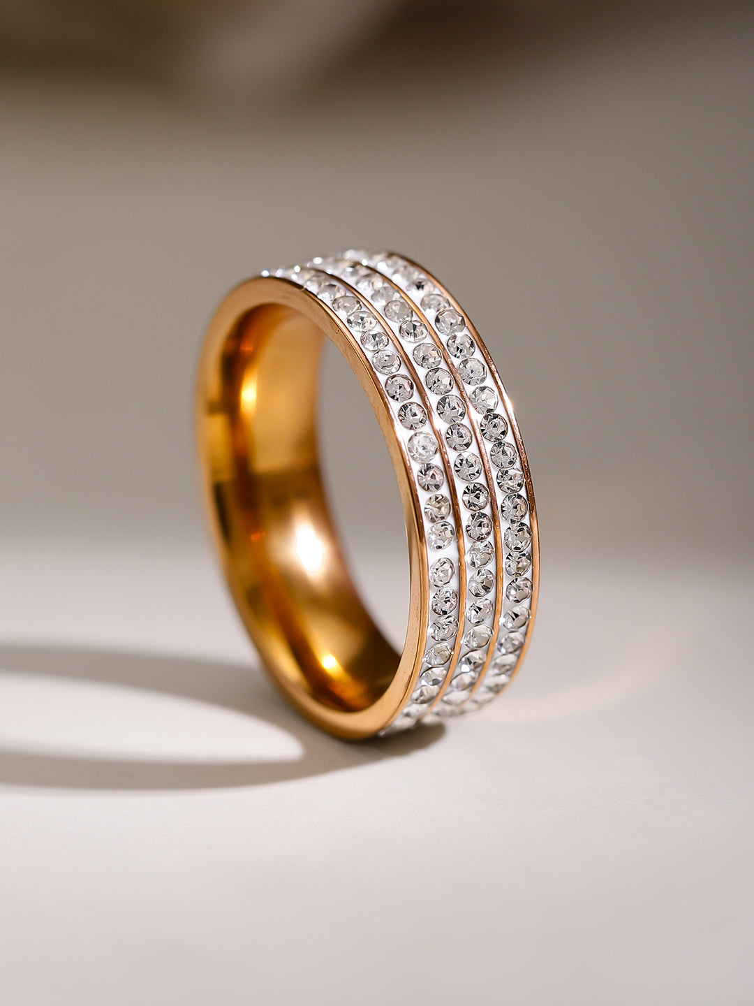 Triple Layer Eternity Band 8