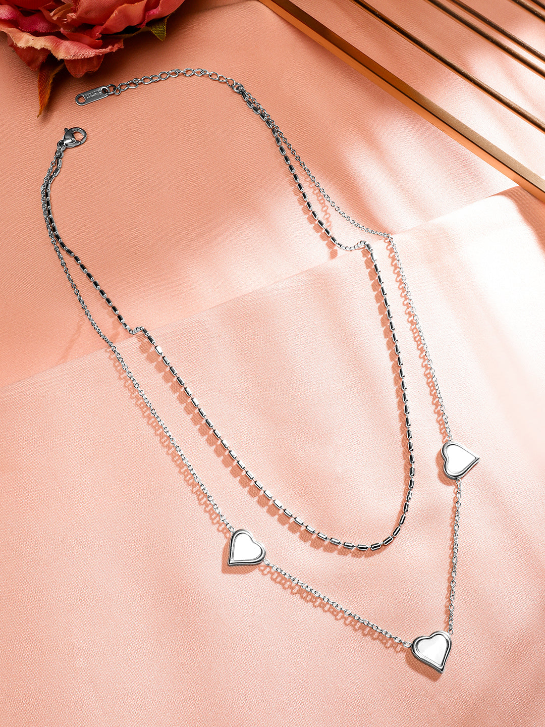 Soulful Charms Simple Chain Necklace Silver
