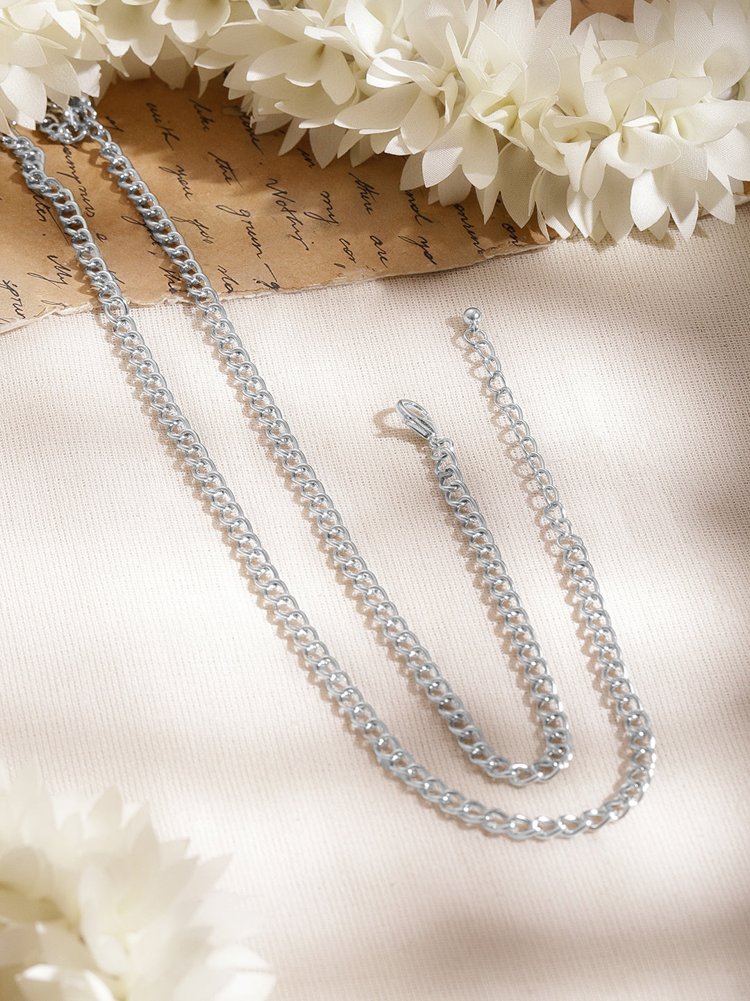 Oxidised Blue Enamel Ethnic Necklace フリーサイズ