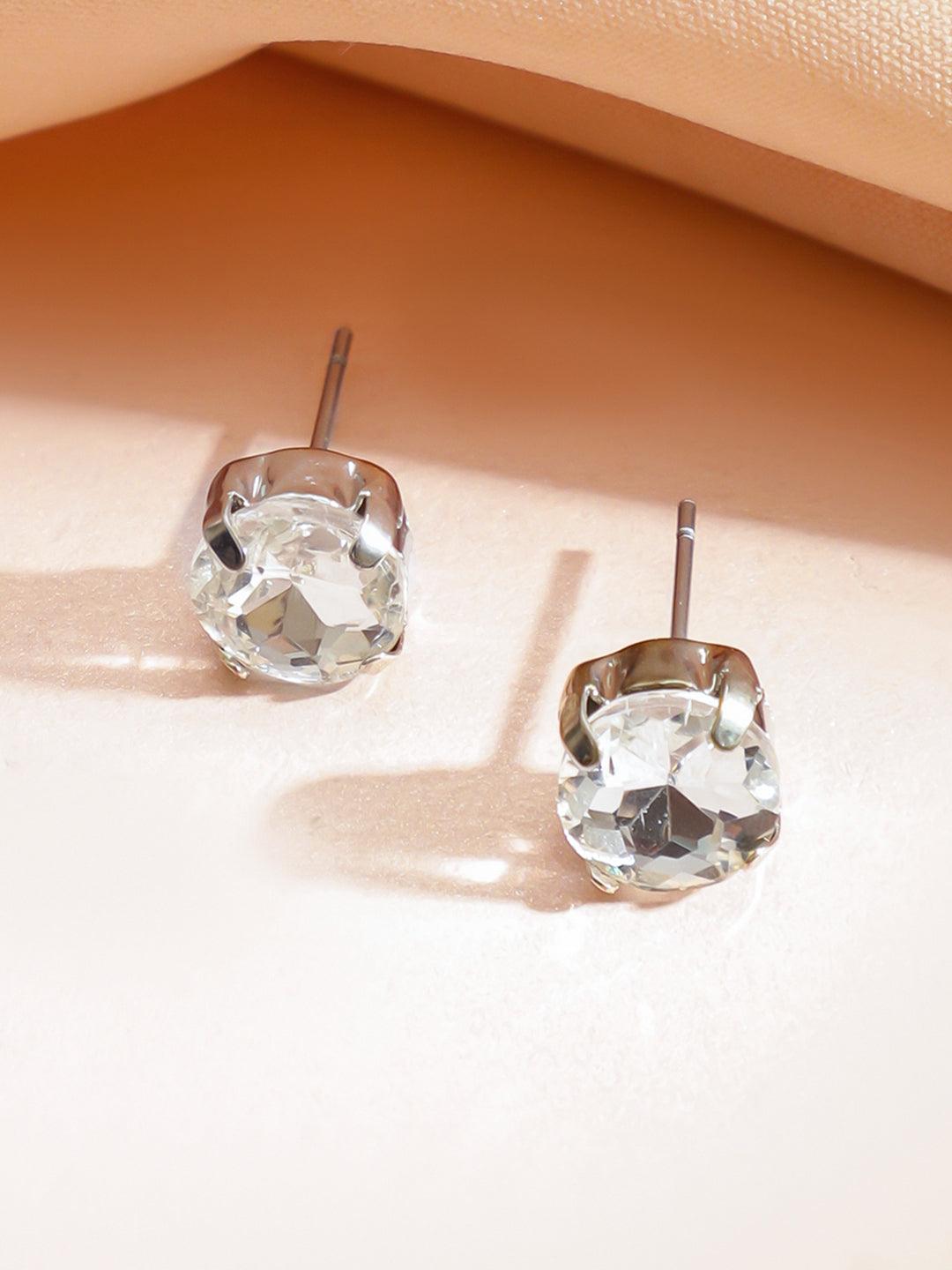 Minimal Pearl American Diamond Zirconia Necklace Set フリーサイズ