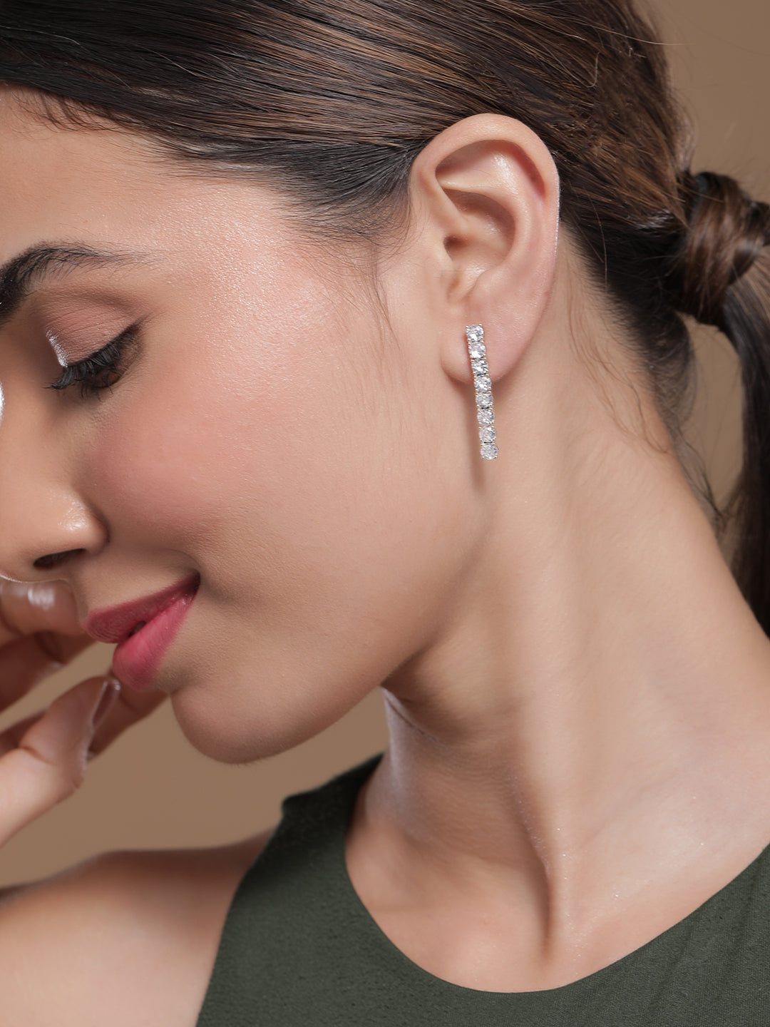 Sunbeam Strand of Glamour Earrings Gold