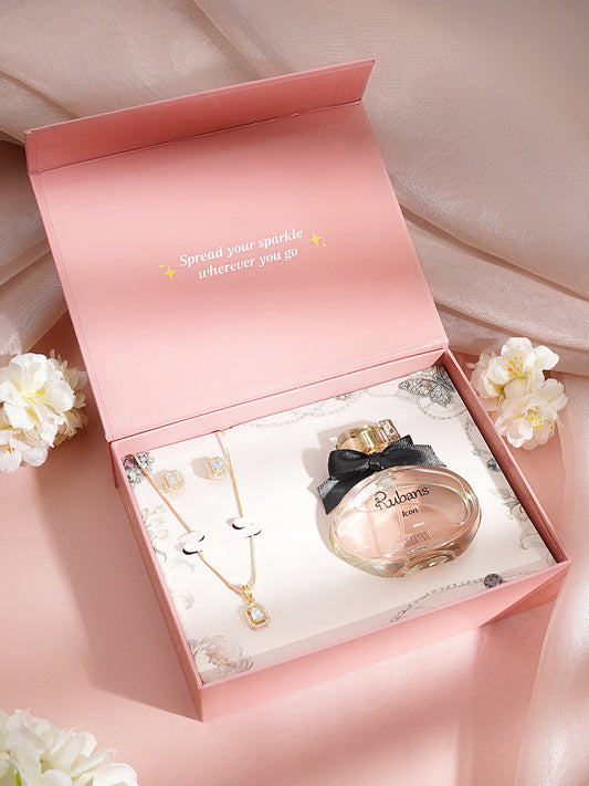 Signature Sparkle Jewellery Perfume Gift Set フリーサイズ