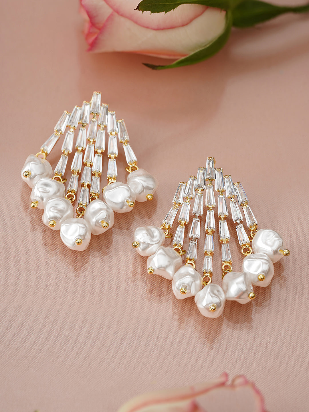 Party Perfect Multistrand Danglers フリーサイズ