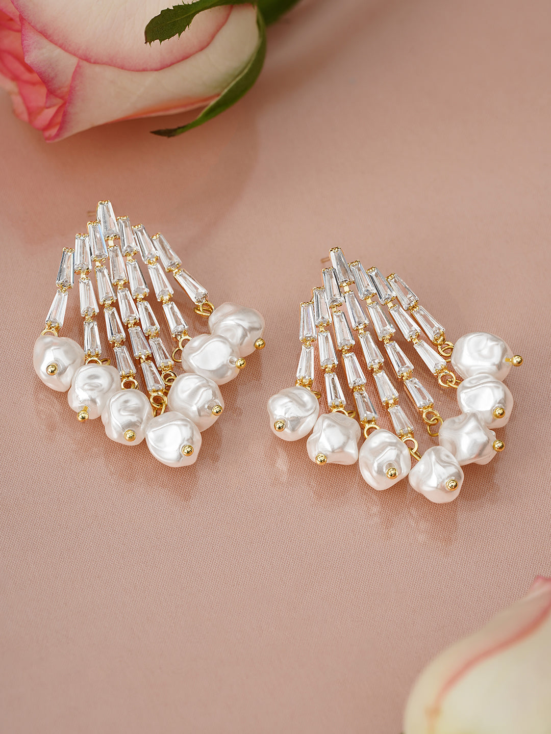 Party Perfect Multistrand Danglers フリーサイズ