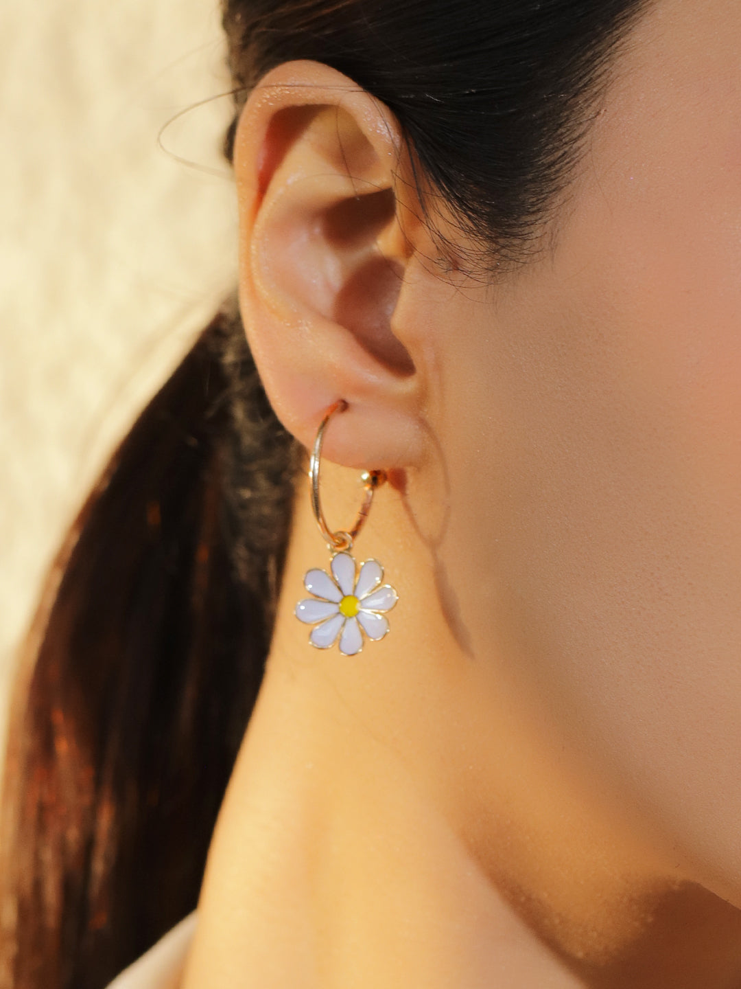 【Rubans】 Gold Toned Hoop Earrings Pack of 9｜ゴールドトーン フープイヤリング 9組セット