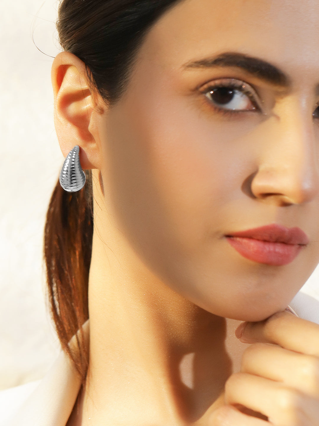 Pack of 9 Stud & Hoop Earrings フリーサイズ