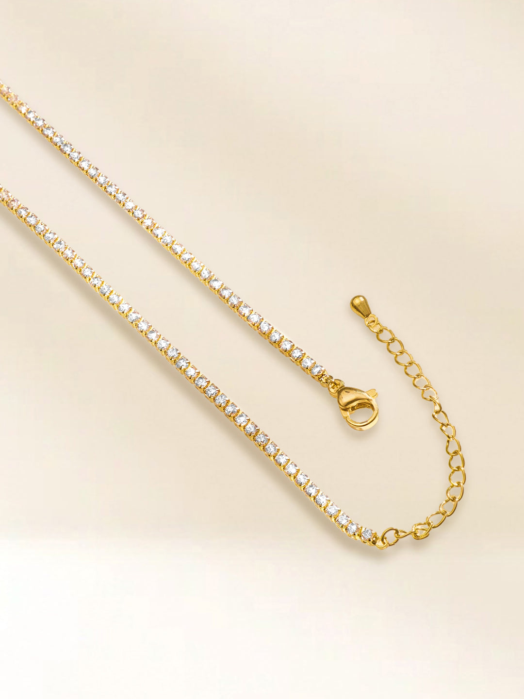 Dainty American Diamond Zirconia Pendant フリーサイズ