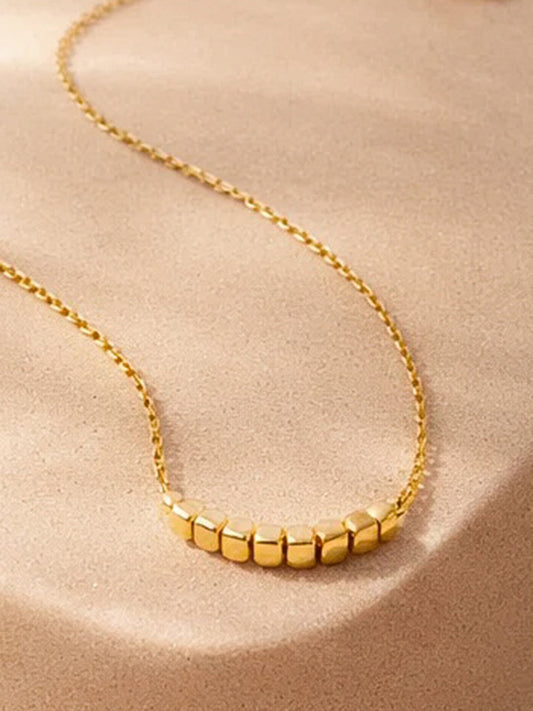 Demi Fine 18K Gold Plated Stainless steel Disc Charm Chain Necklace Length - 19.8 cm