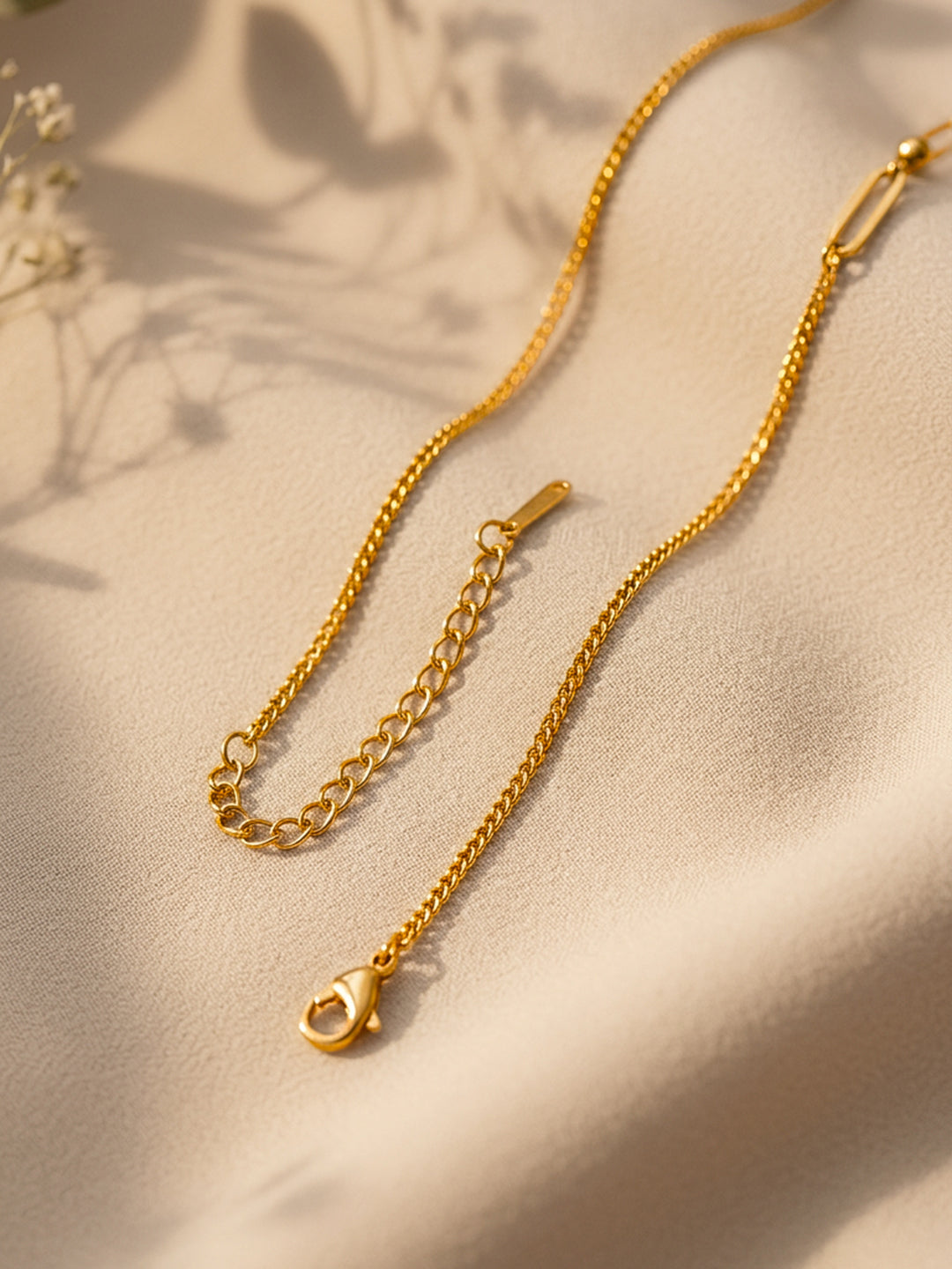 Demi Fine 18K Gold Plated Stainless steel Cosmic Glow Pendant Chain Length - 22.5 cm