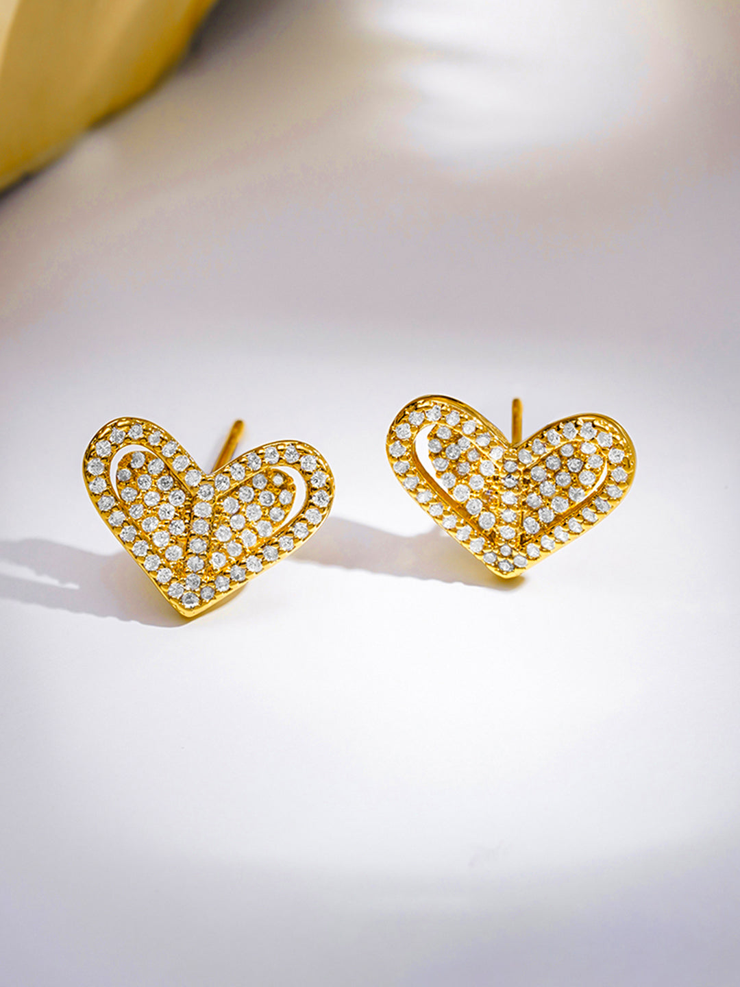 Heart of Gold Sparkle Pendant Set フリーサイズ