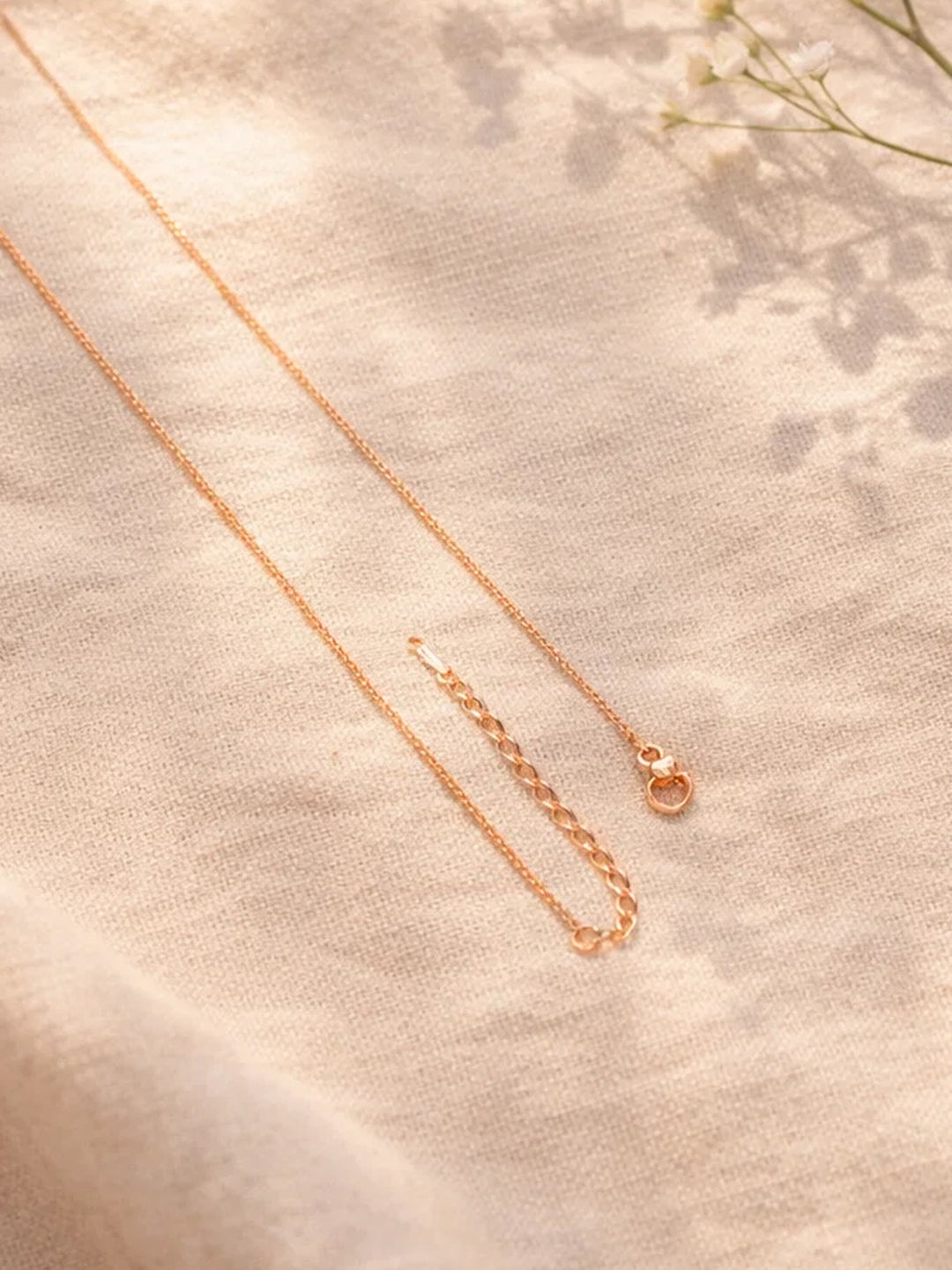 Demi Fine 18K Gold Plated Stainless steel Interlocked Crystal Pendant Necklace Length - 21.5 cm