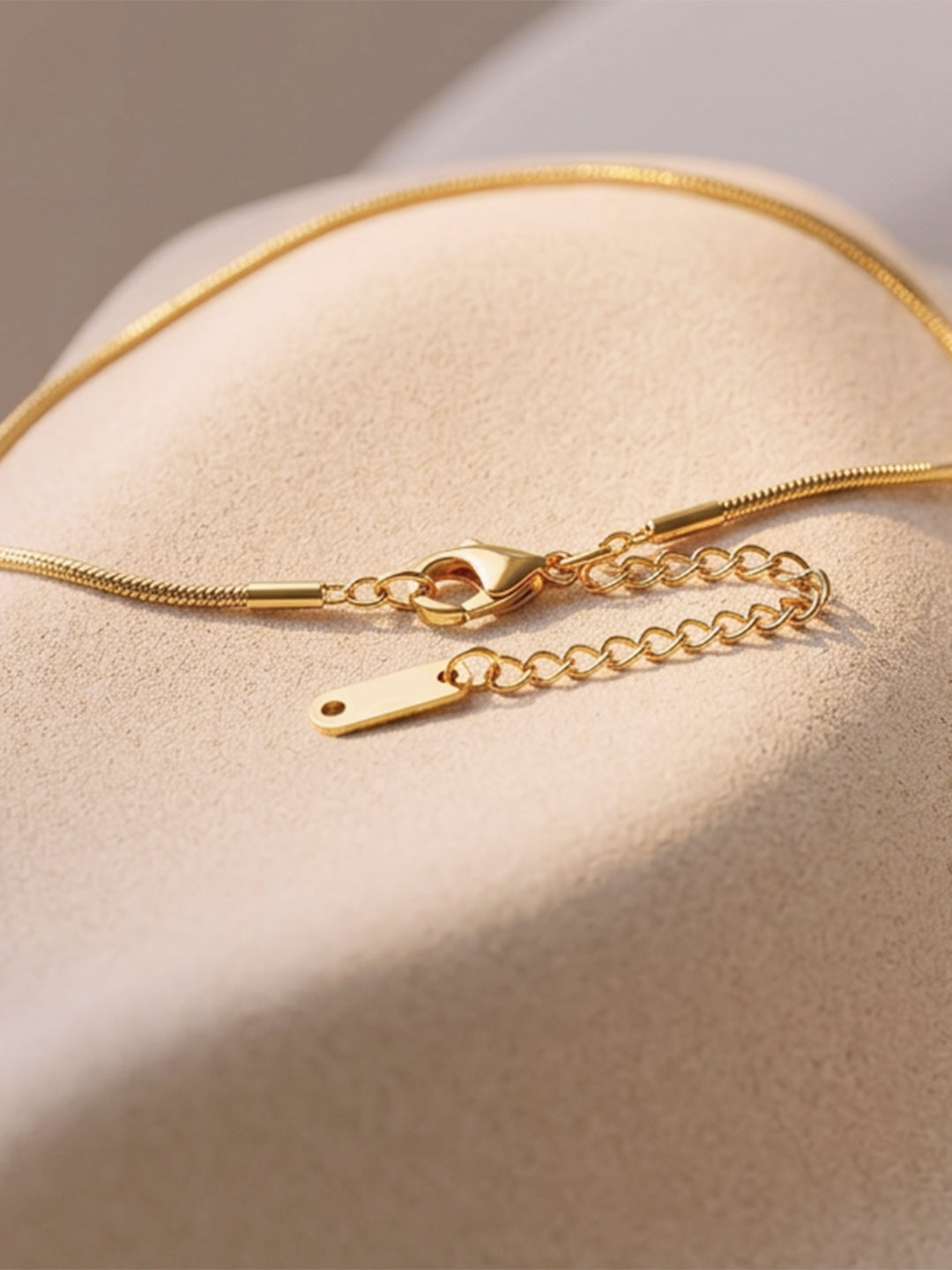 Demi Fine 18K Gold Plated Stainless steel Irregular Enamel Pendant Necklace Length - 22.4 cm