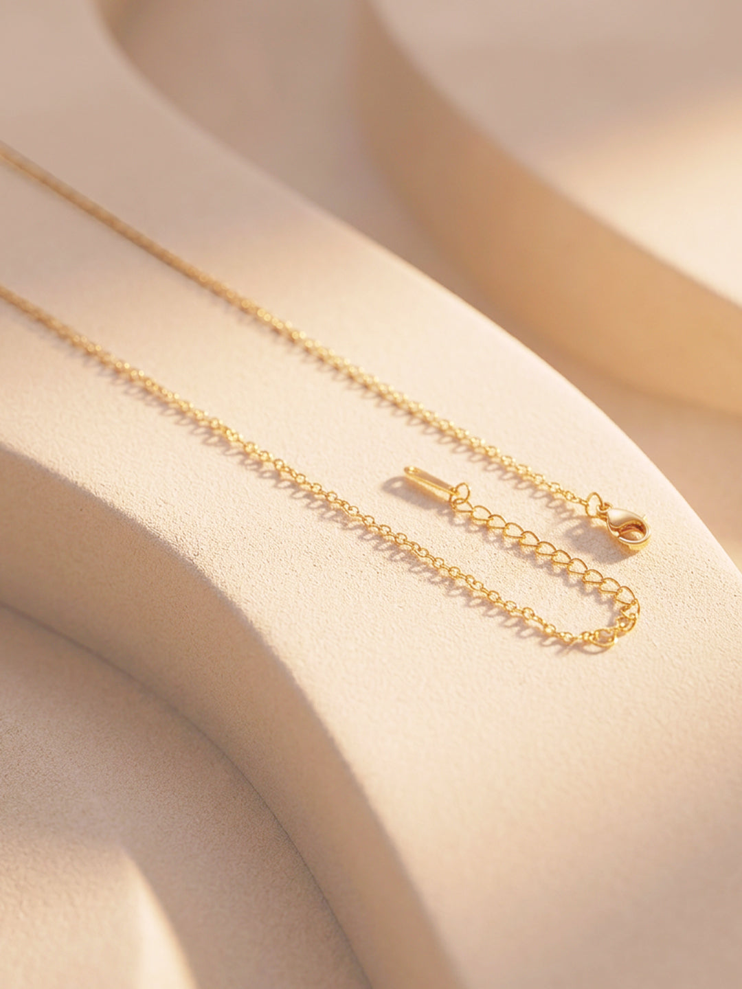 Demi Fine 18K Gold Plated Stainless steel Signature D Pendant Necklace Length - 24.4 cm