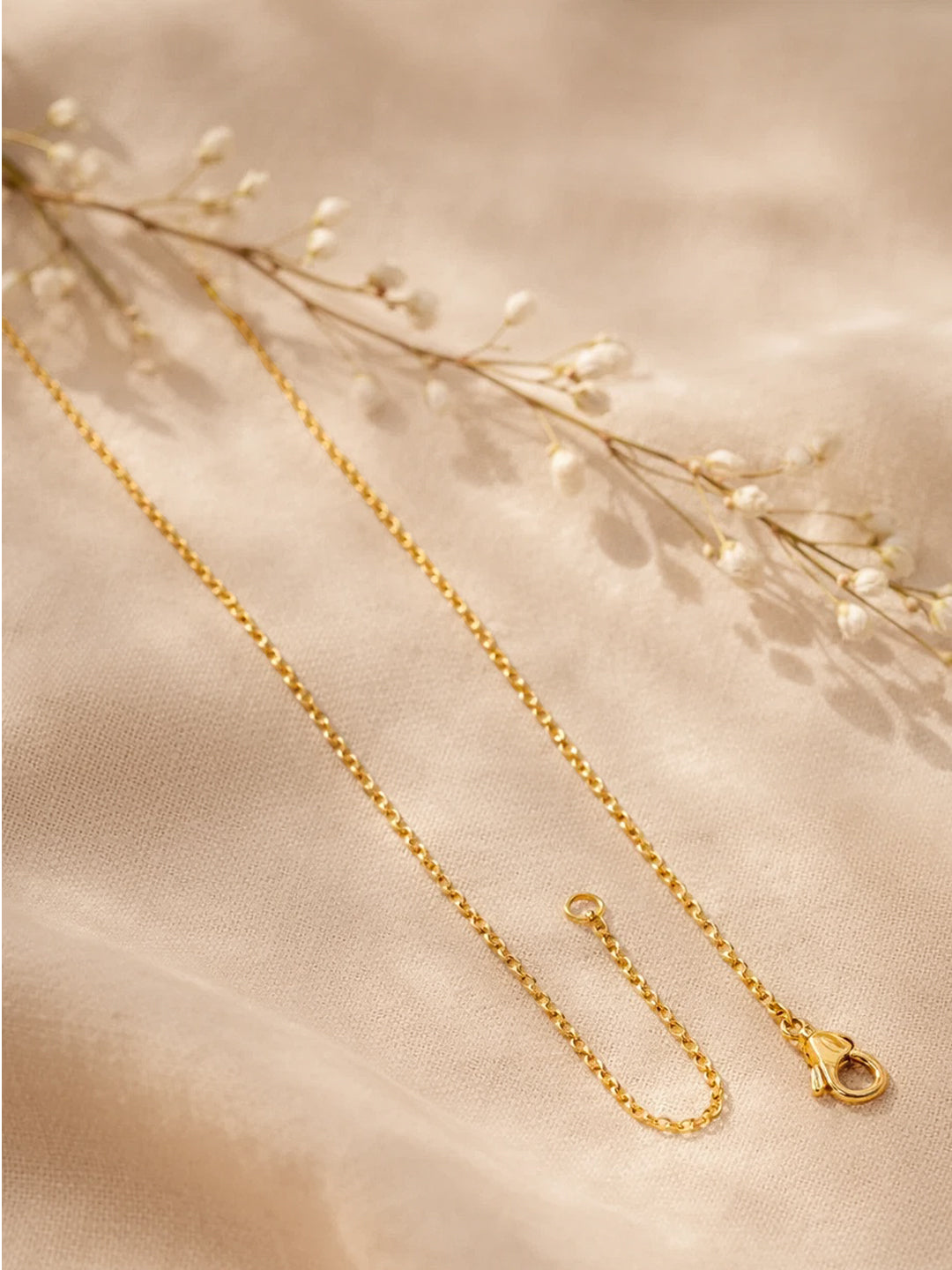 Demi Fine 18K Gold Plated Stainless steel Classic Disc R Pendant Necklace Length - 23.7 cm