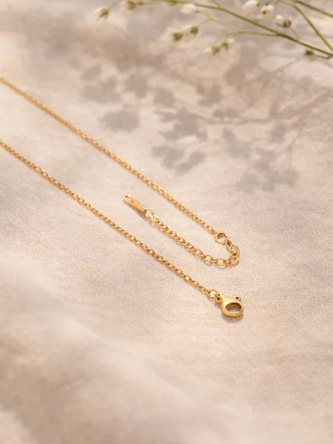 Demi Fine 18K Gold Plated Stainless steel Classic Disc T Pendant Necklace Length - 23.4 cm