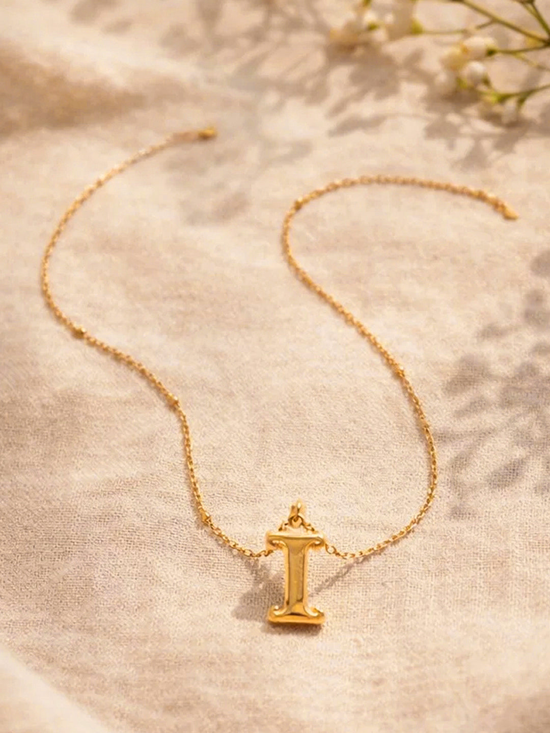Demi Fine 18K Gold Plated Stainless steel Minimal Balloon I Necklace Length - 22 cm