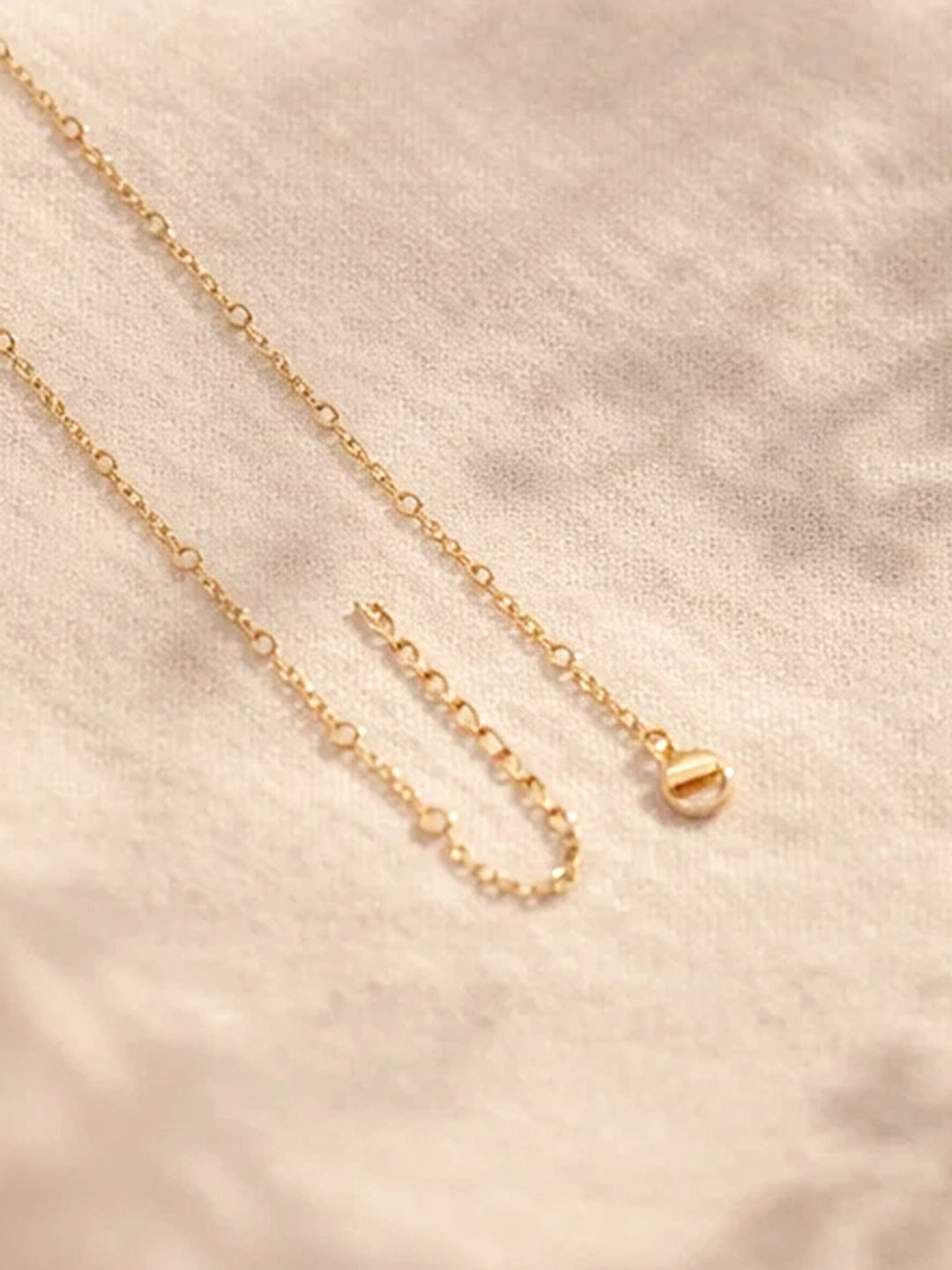 Demi Fine 18K Gold Plated Stainless steel Minimal Balloon I Necklace Length - 22 cm
