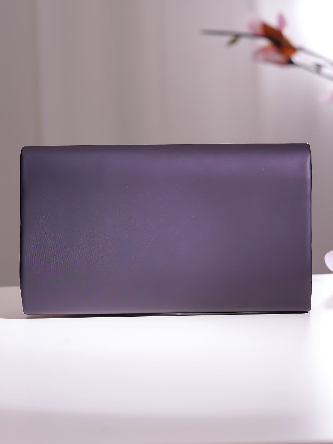 【Rubans】 Black Envelope Clutch Handbag｜ブラック エンベロープ クラッチ ハンドバッグ
