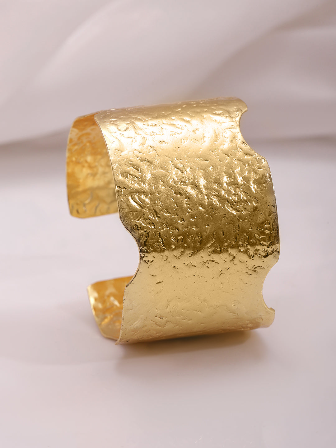 22KT Gold Plated  Brass Cuff Bracelet Gold