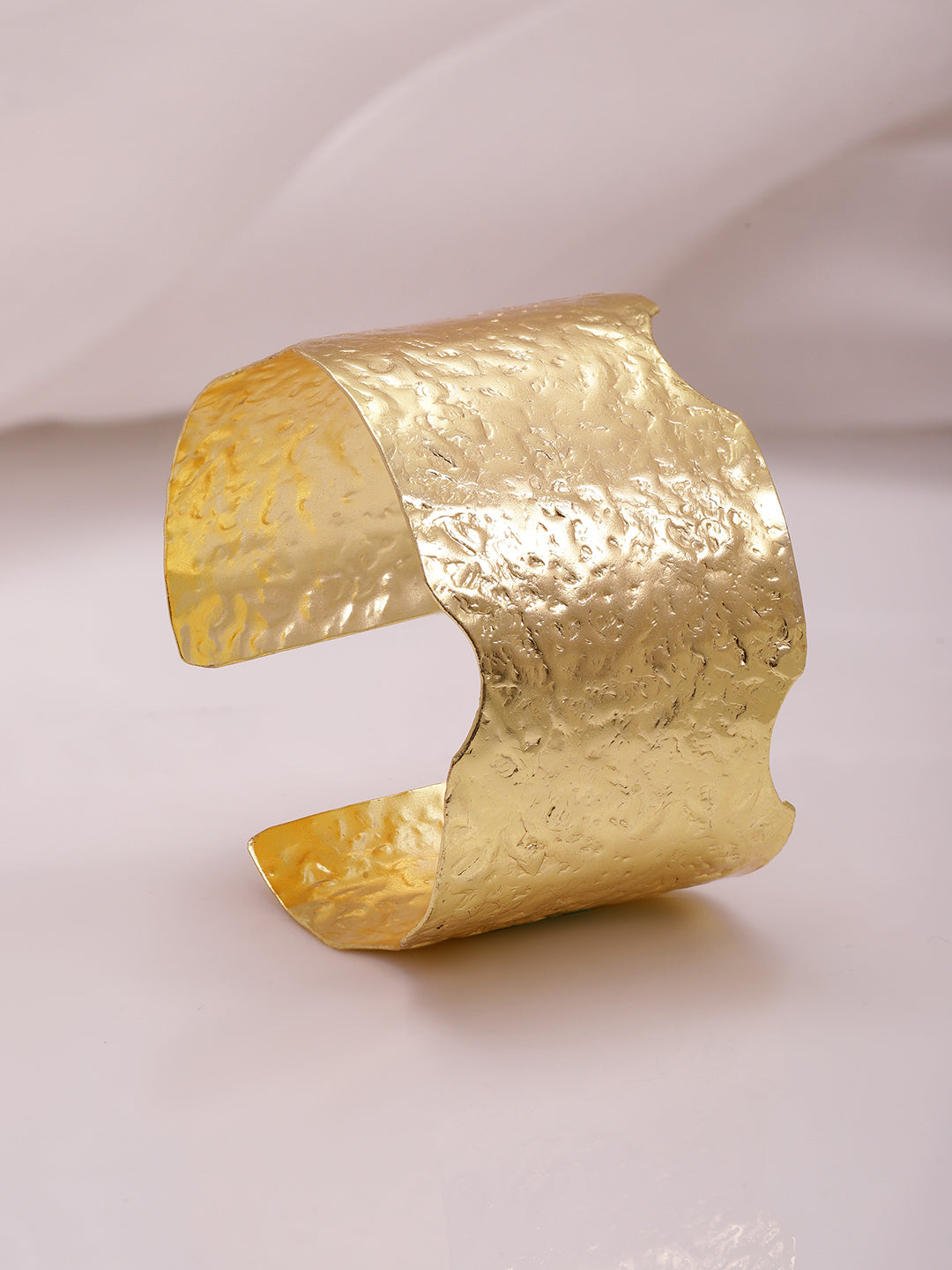 22KT Gold Plated  Brass Cuff Bracelet Gold