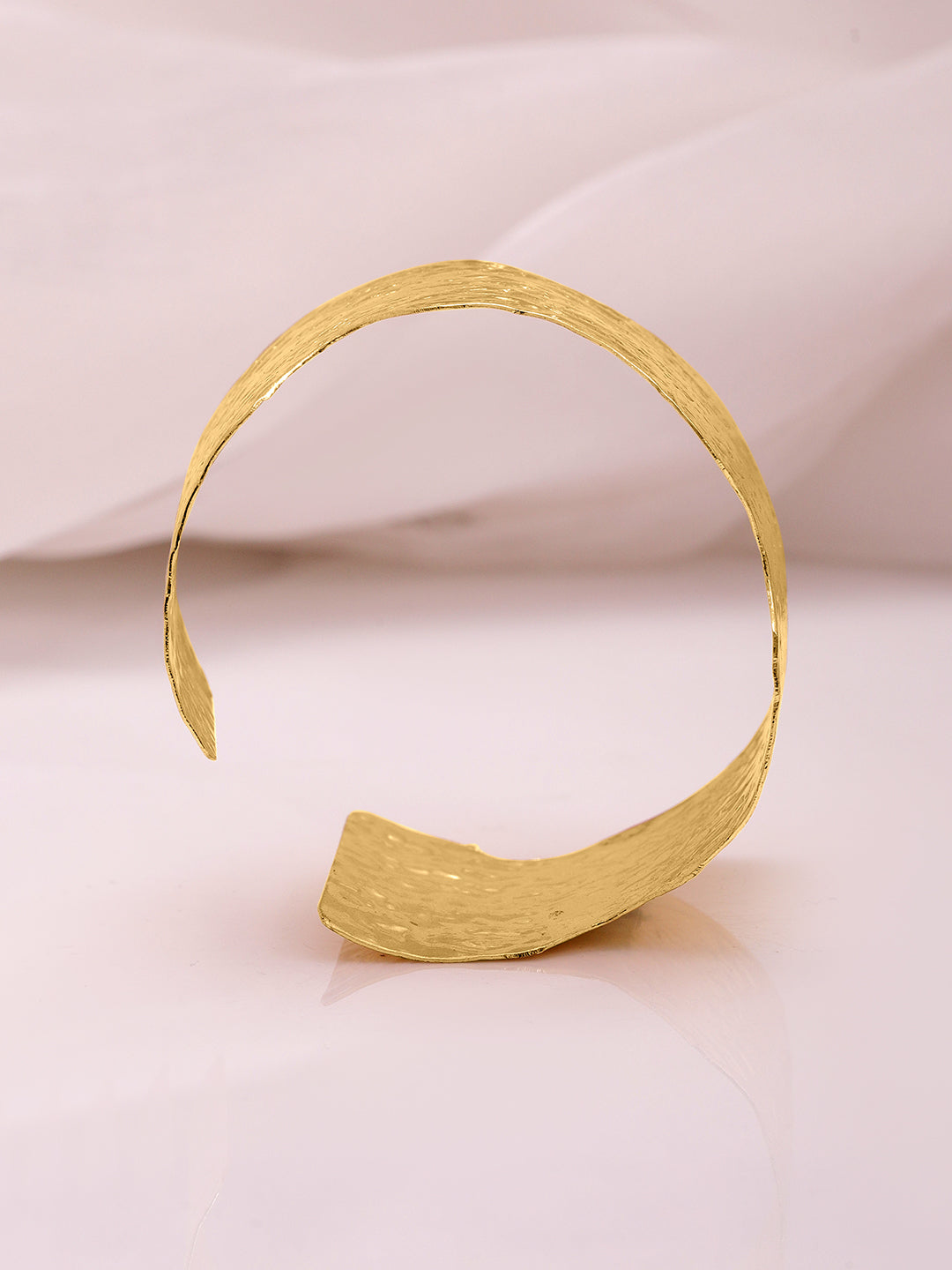 22KT Gold Plated  Brass Cuff Bracelet Gold
