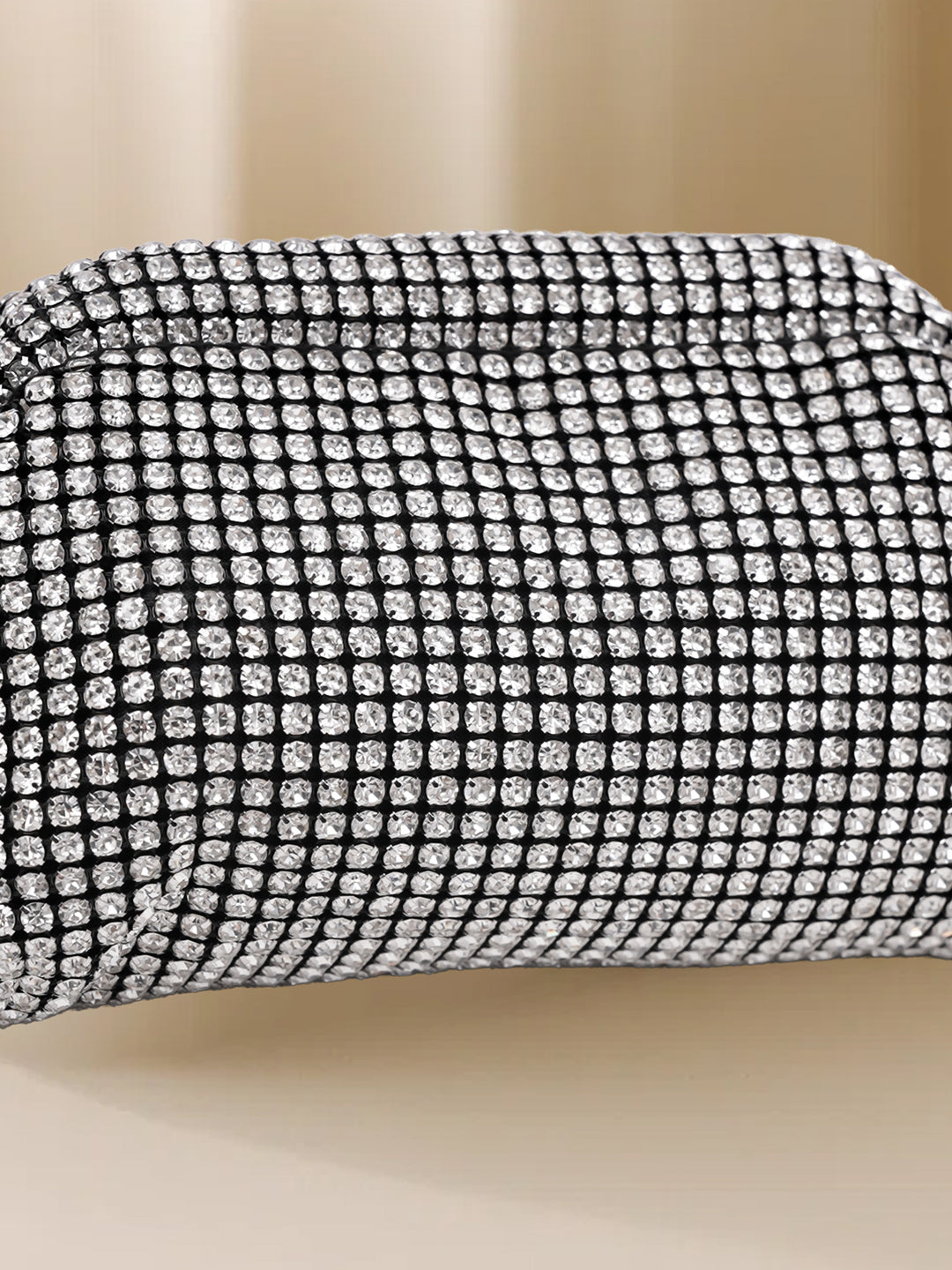 Crystal Shine Party Clutch Bag フリーサイズ