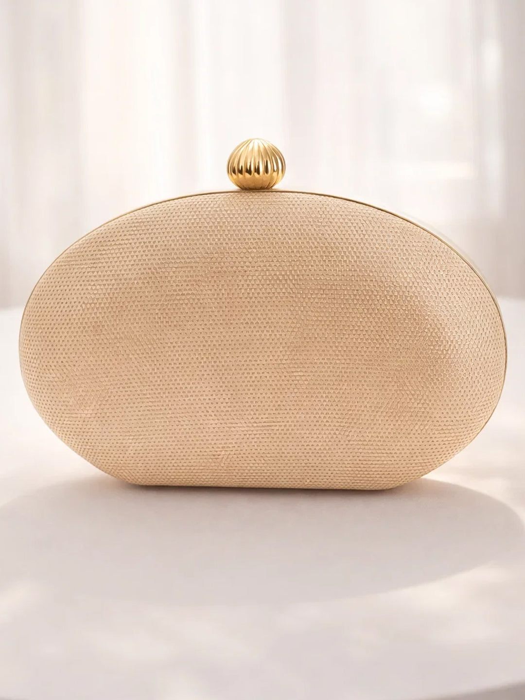 Luxe Gold Party Statement Clutch フリーサイズ