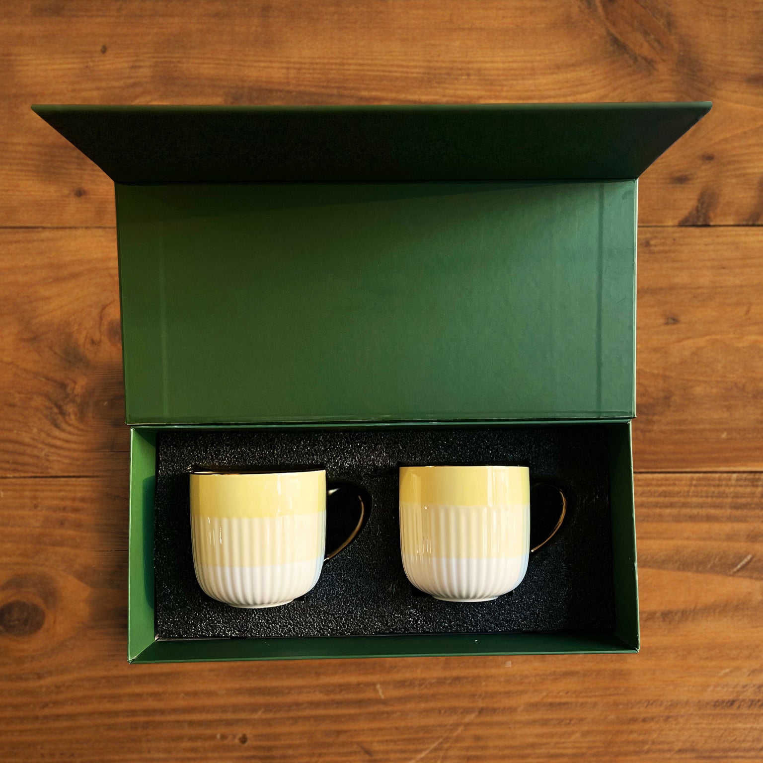 Radiance Coffee Mug – Amber Dawn (Set of 2) – 300 ml 300ml