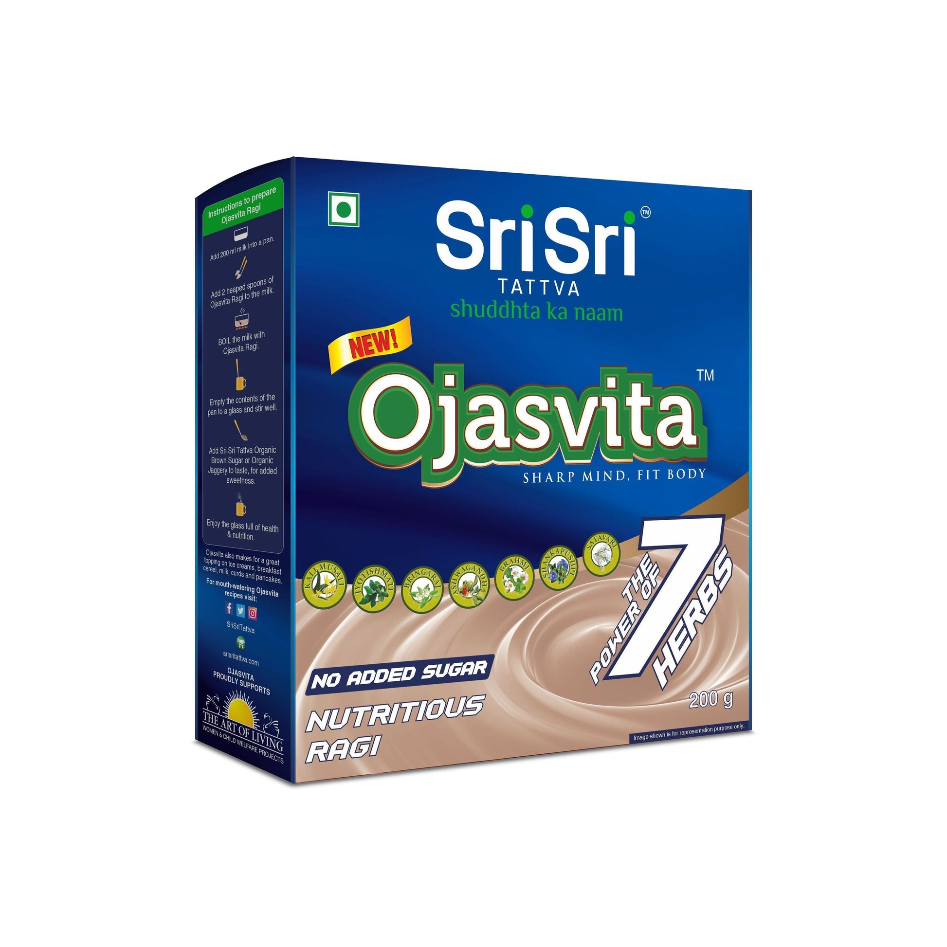 Ragi Ojasvita - Sharp Mind & Fit Body, 200 g 200g