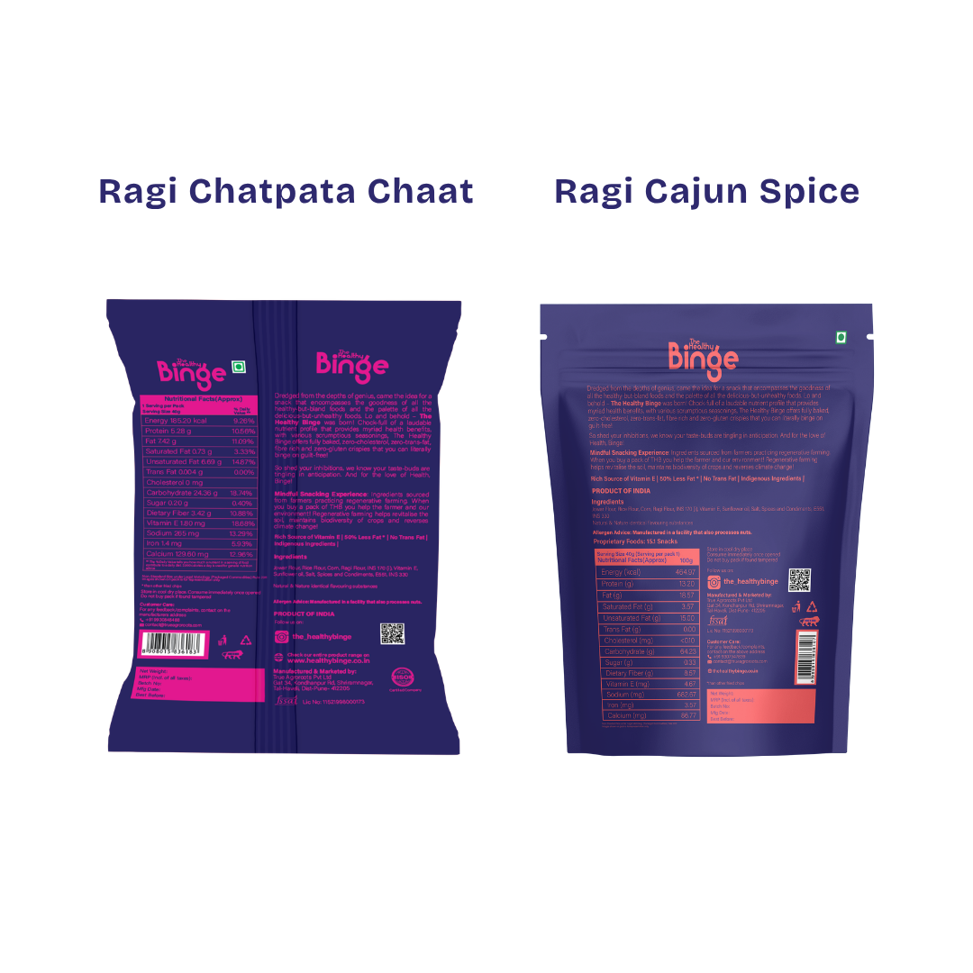 Ragi Chips Combo 40g×8袋（2種アソート）