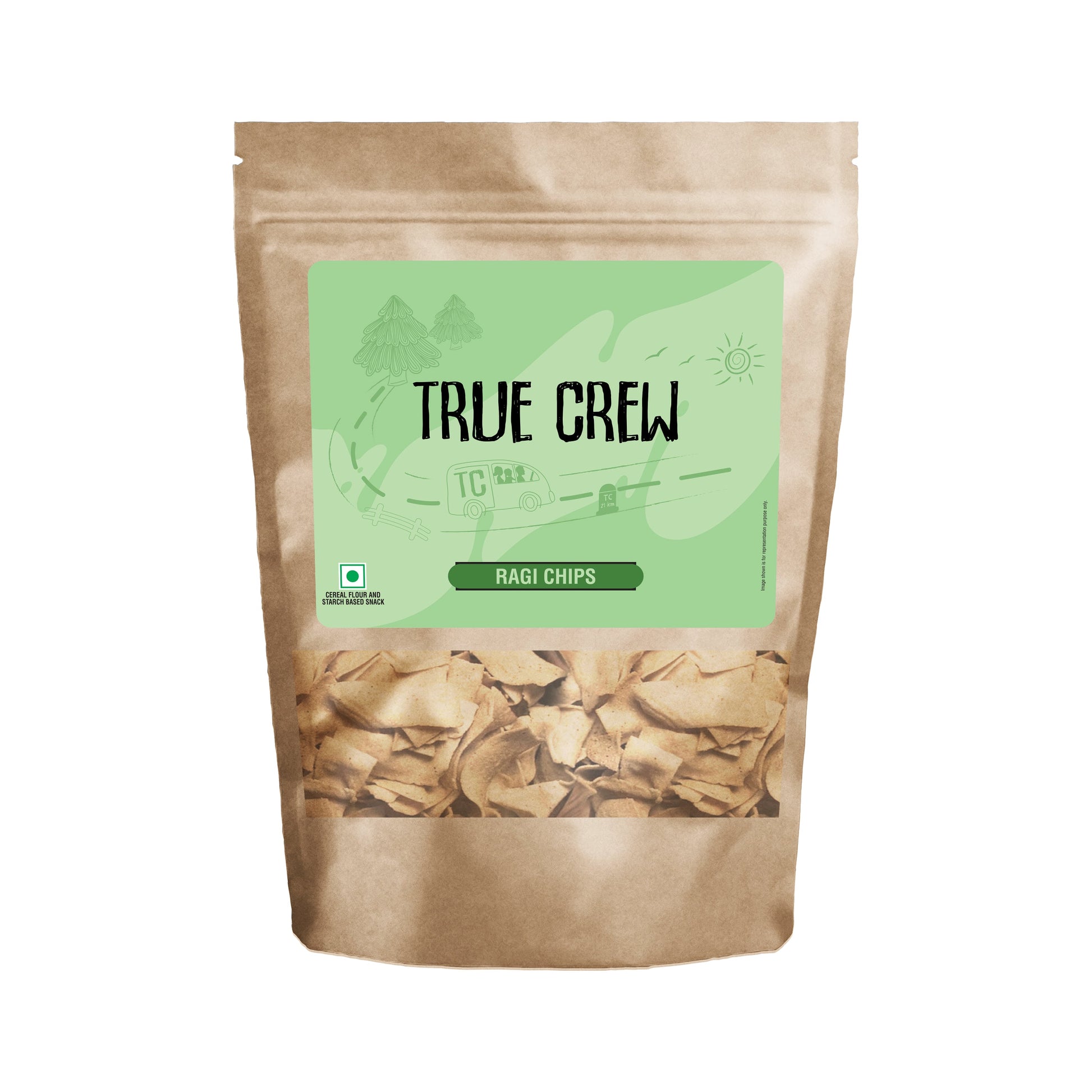 TRUE CREW - Ragi Chips 125g 125g