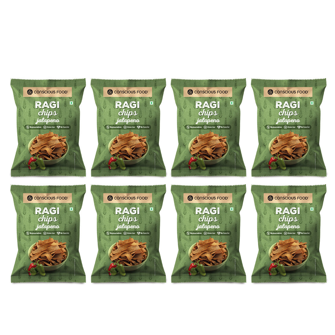 Ragi Jalapeno Chips 50g