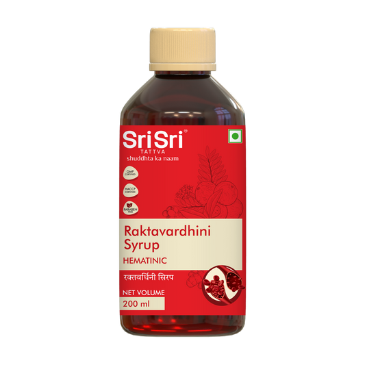 Raktavardhini Syrup - Hematinic | Restore The Sparkle Of Red | 200 ml 200ml