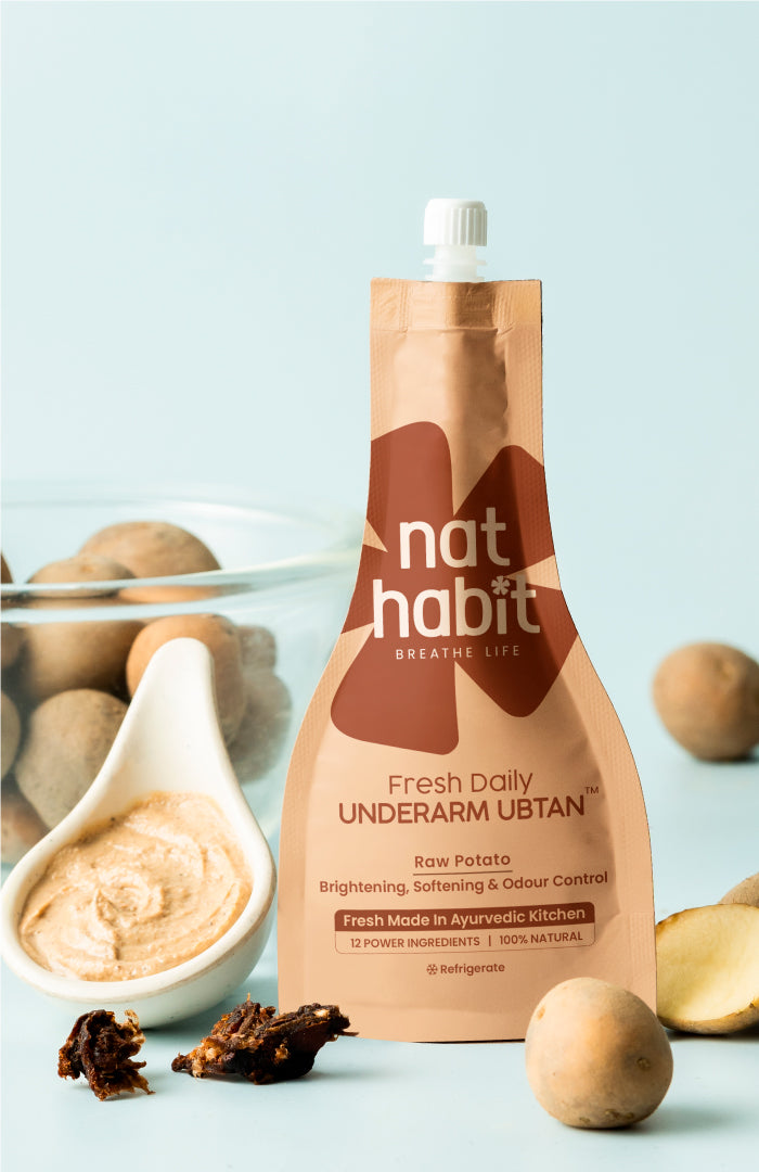 Raw Potato UnderArm Ubtan 40g × 3