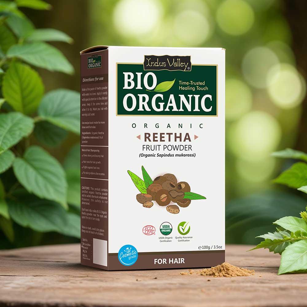 Bio Organic Reetha Fruit Powder 100g