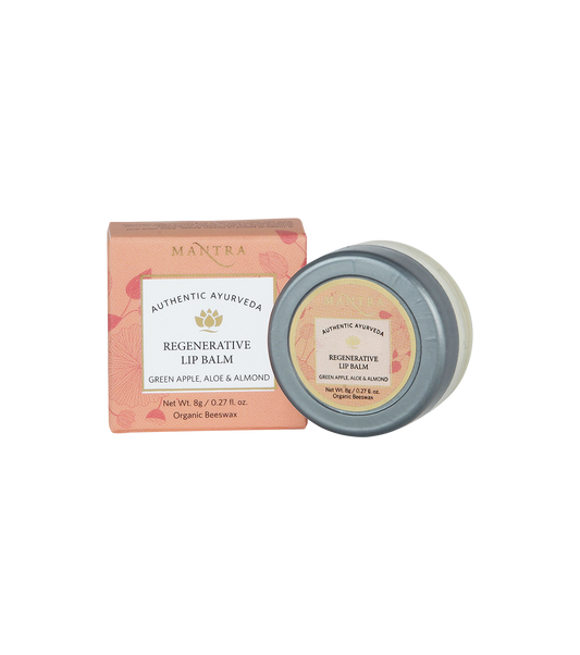 Regenerative Lip Balm Green Apple, Aloe & Almond