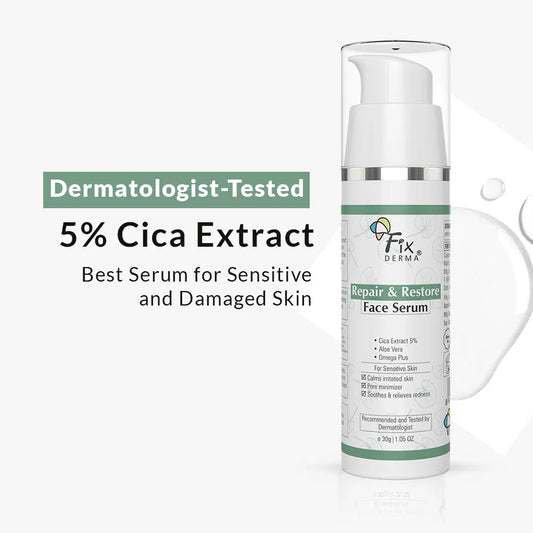 【Fixderma】 Repair and Restore Face Serum｜リペア&リストア フェイスセラム｜30g