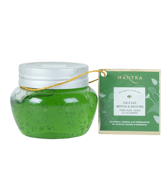 Face Gel Revive & Restore Pure Aloe, Neem & Cucumber