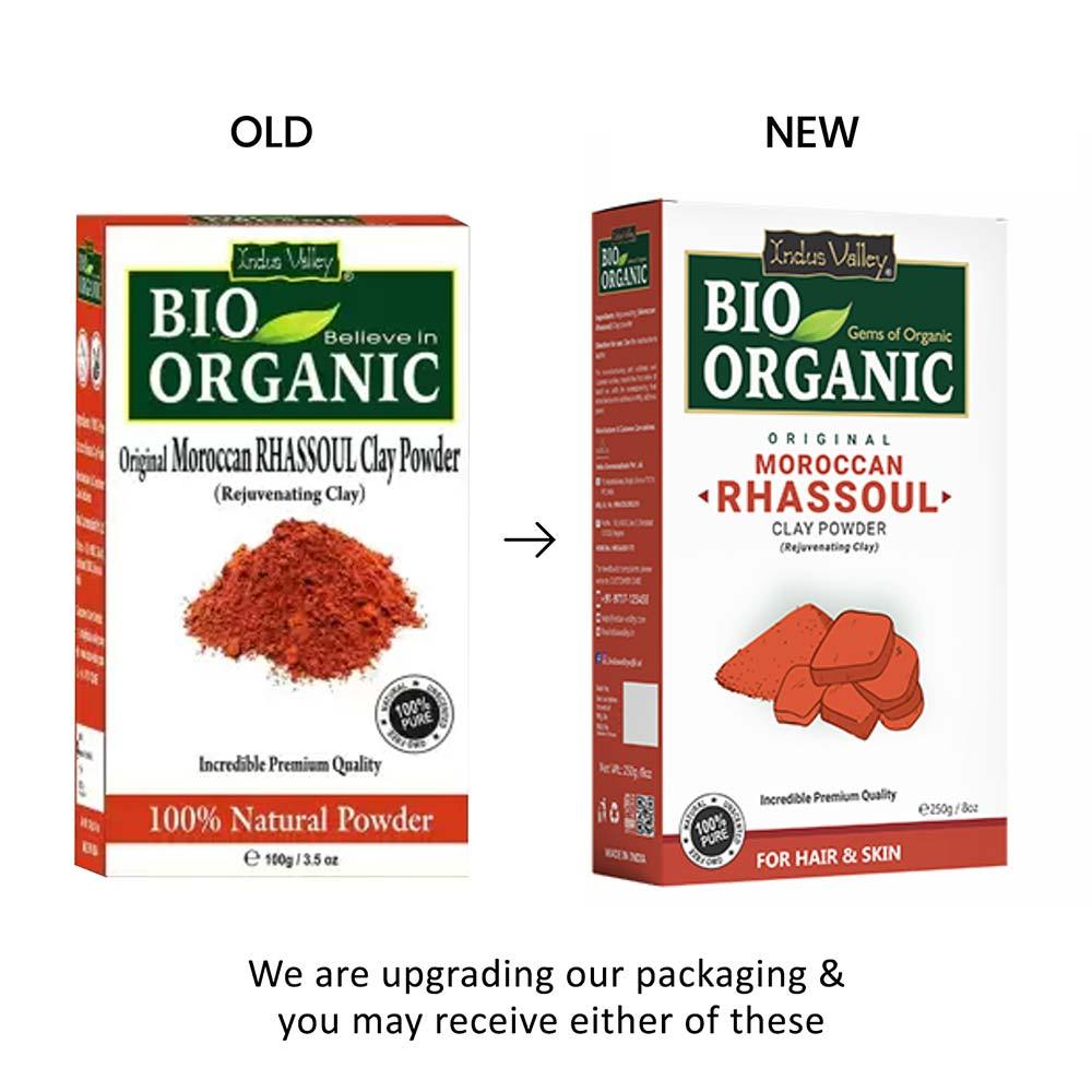 Bio Organic Moroccan Rhassoul Clay Powder - 250gm 250g