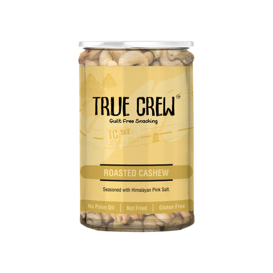 TRUE CREW Roasted Cashew 120 g Jar 120g